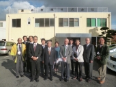 甲府市工業会との交流 工場見学会